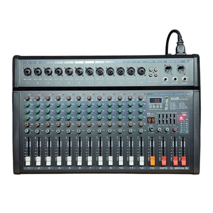 PRO DJ PM120S-99DS CONSOLA ANALOGA 12 CANALES: imagen 1