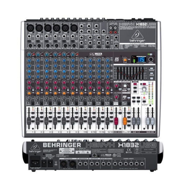 BEHRINGER XENYX X1832USB CONSOLA 18 CANALES