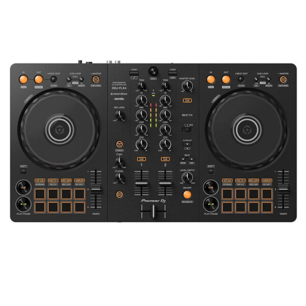 DDJ‑FLX4N: Controlador DJ de 2 Canales con Bluetooth y Smart Fader