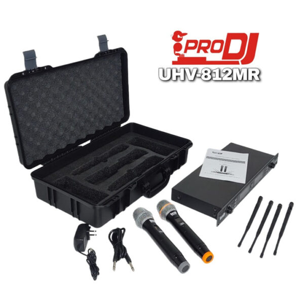 Microfono doble de mano UHV812MR