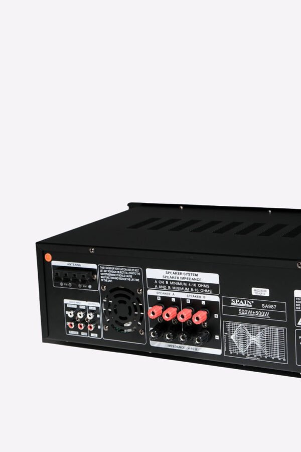 Amplificador Spain Audio SA987 | Amplificador Estéreo de 4 Canales con Bluetooth y USB