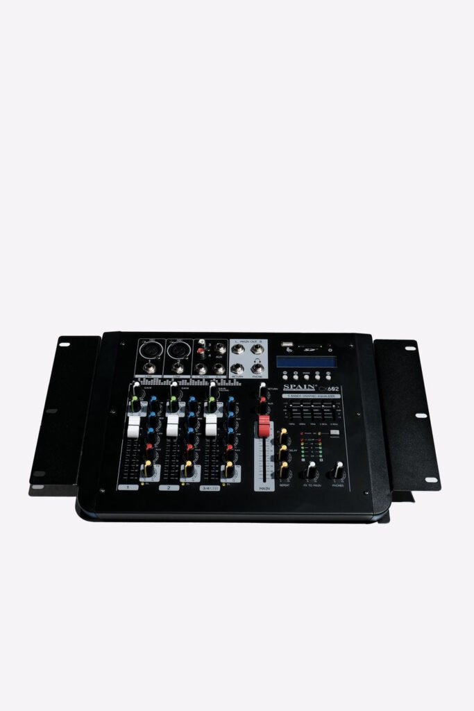 Consola Mixer Spain Audio CX602 USB | Bluetooth y Reproductor MP3