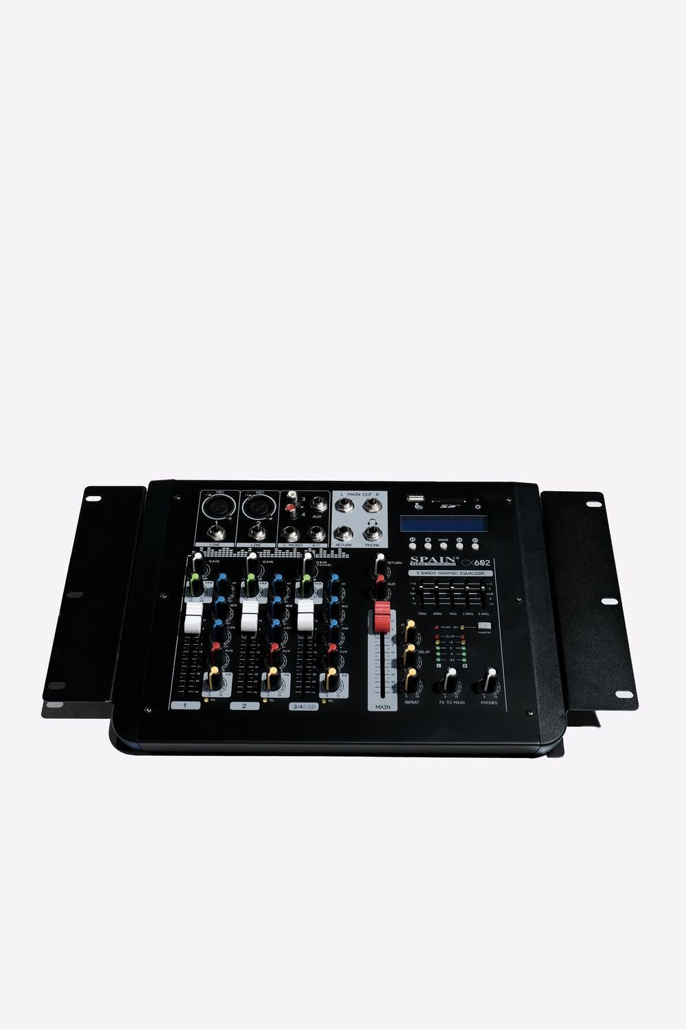 Consola Mixer Spain Audio CX602 USB | Bluetooth y Reproductor MP3: imagen 4