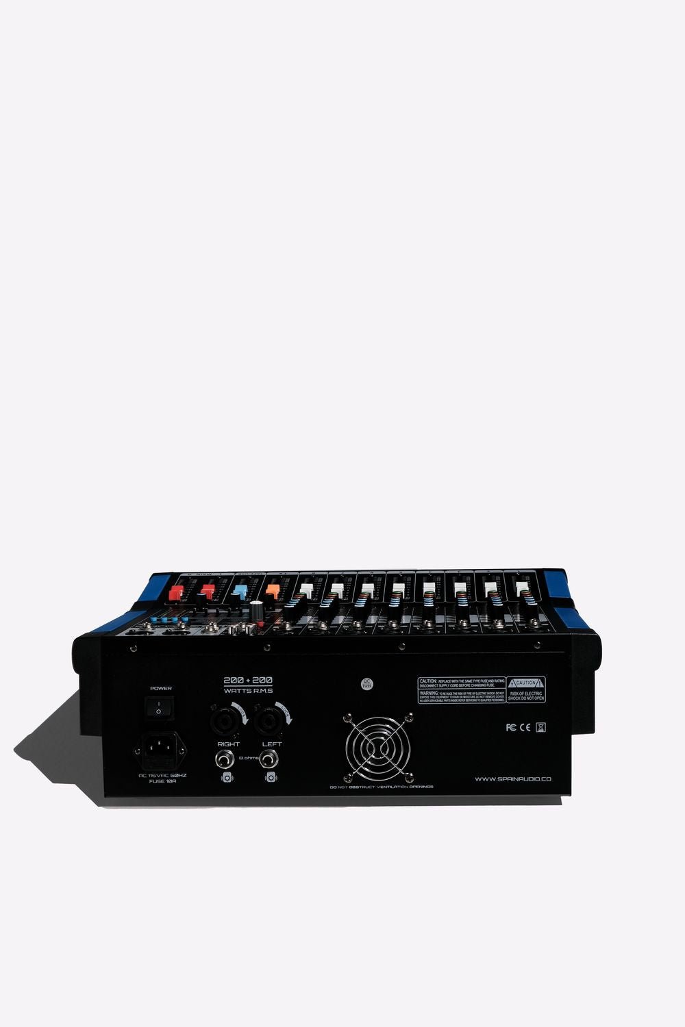 Consola Amplificada Spain Audio PM1018 | 8 Canales con Bluetooth y USB: imagen 2