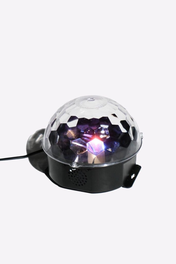 Spain Audio Luz Crystal Ball Eco | Efecto LED Esférico para Eventos