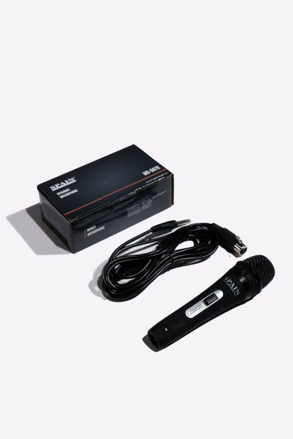 Micrófono Spain Audio MS507e | Micrófono Dinámico Cardioide con Cable XLR