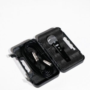 Micrófono Spain Audio MS-68 | Micrófono Profesional Dinámico con Cable: imagen 3