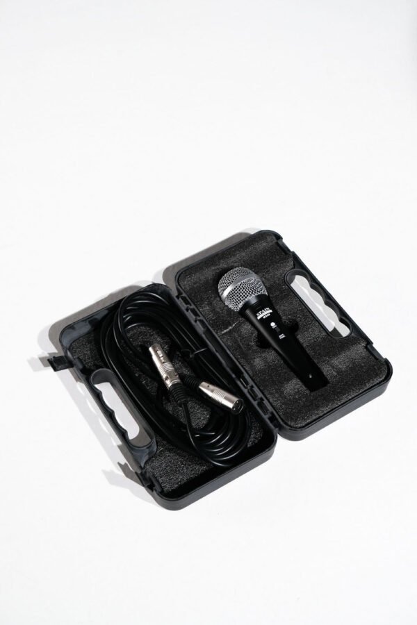 Micrófono Spain Audio MS-68 | Micrófono Profesional Dinámico con Cable