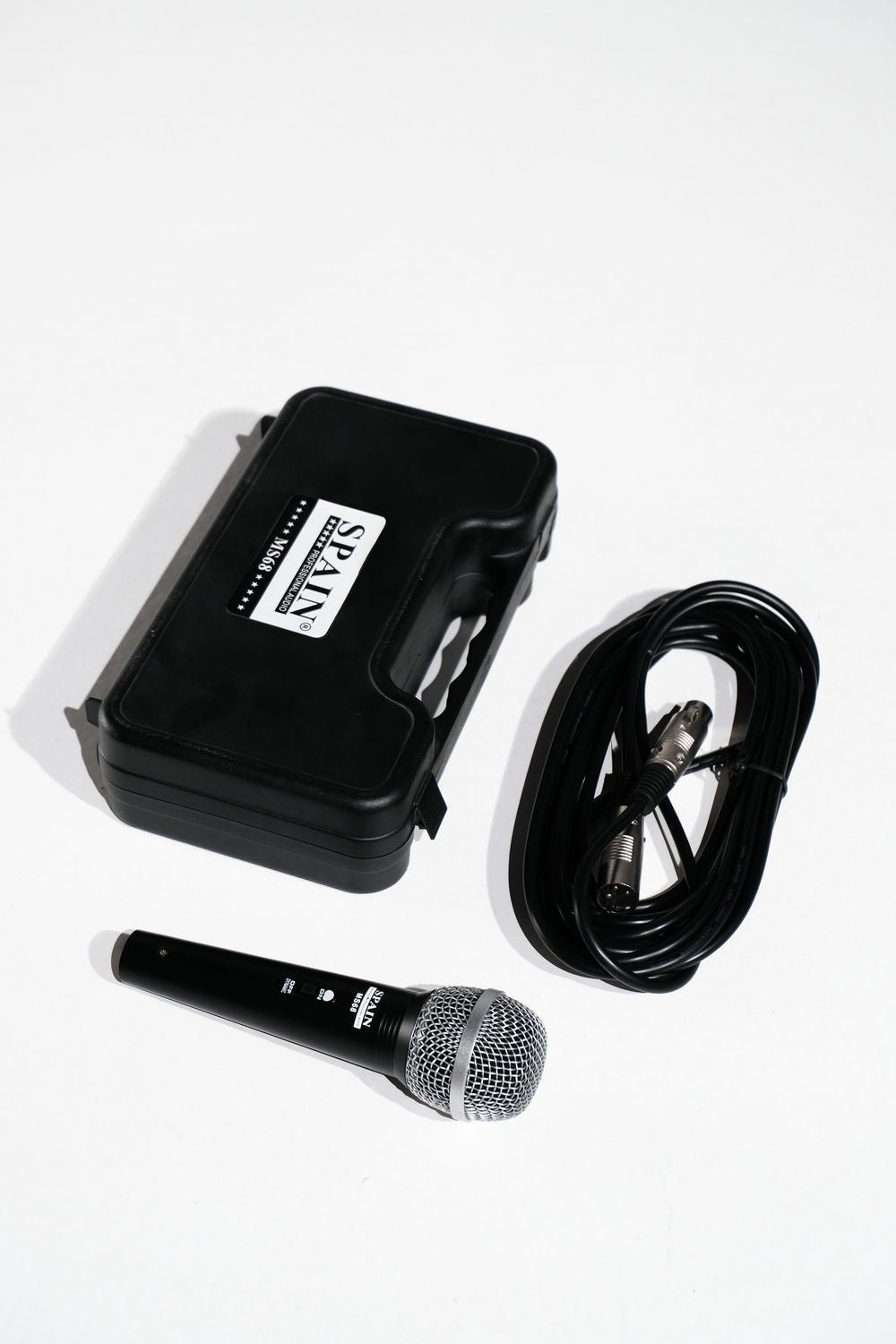 Micrófono Spain Audio MS-68 | Micrófono Profesional Dinámico con Cable: imagen 4