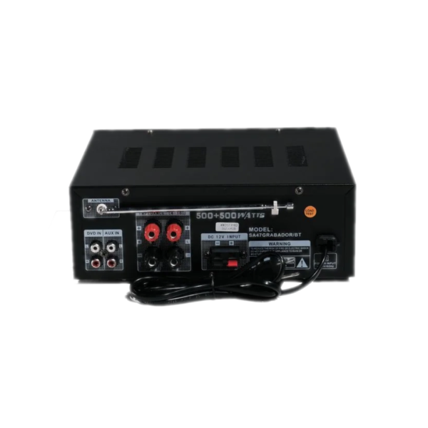 Amplificador Spain Audio SA47 | Bluetooth, USB, SD y Radio FM
