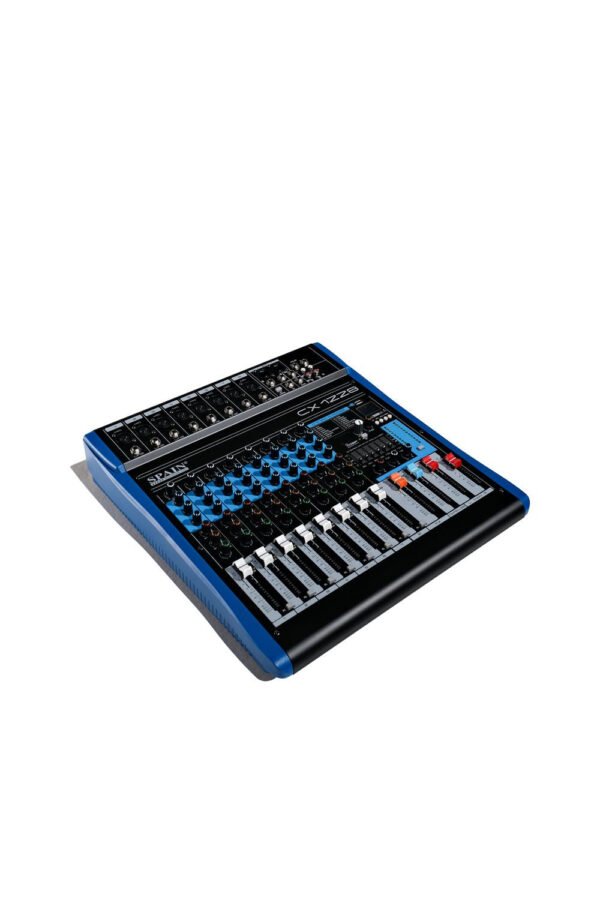 Consola Spain Audio CX1228 USB | Mezclador Profesional 10 Canales con Bluetooth y USB