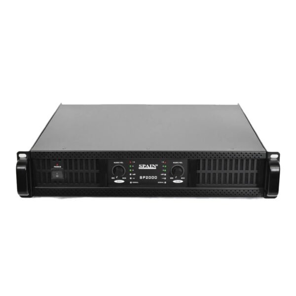 Potencia Spain Audio SP2000 Clase AB | Amplificador Profesional de 2 Canales